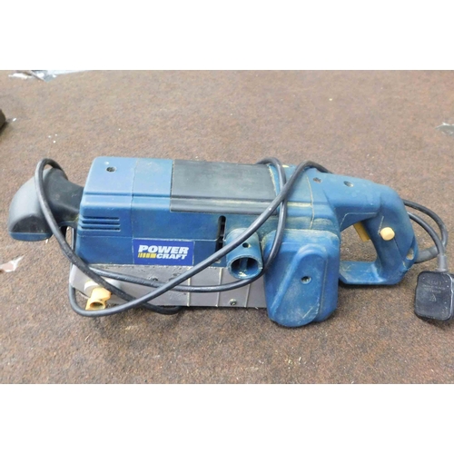 518 - Power Craft 240V Sander variable speed w/o