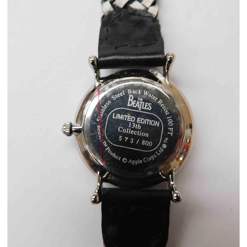 123 - The Beatles Worldwide - Ltd Edition watch in case - as new