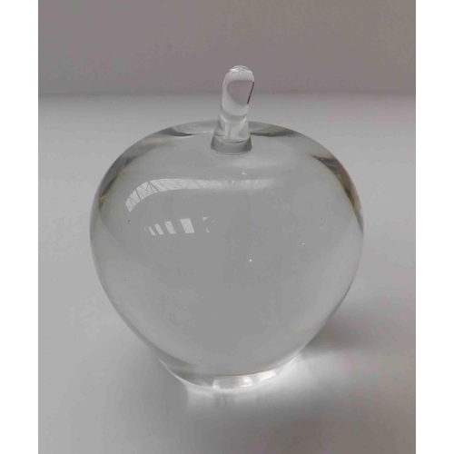 267 - Koota - signed apple paperweight