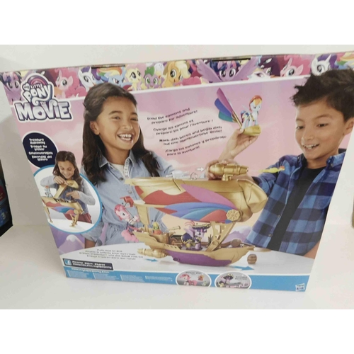 310 - New and boxed 'My Little Pony - The Movie' - swashbuckler pirate airship