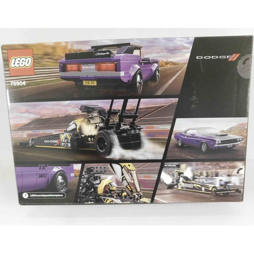 317 - Lego Speed Champions (76904) Mopar Dodge top fuel Dragstar and 1970 Dodge Challenger