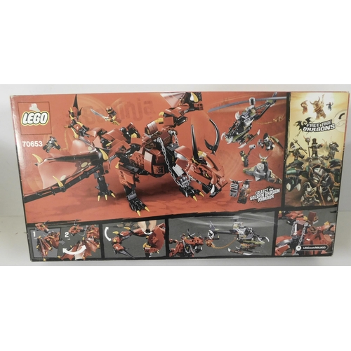 368 - New and unopened Lego Ninjago (70653) - Masters of Spinjitzu