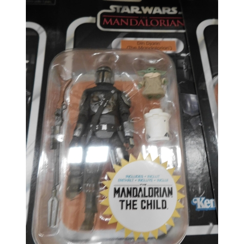 471 - 7x New & sealed Kenner Star Wars Mandalorian The Child figures