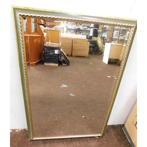 714 - Large framed mirror - 40