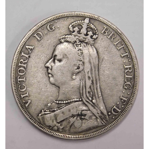 146 - 1890 dated - Crown coin