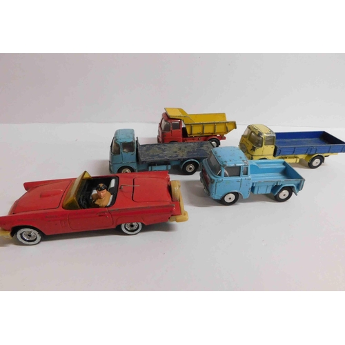 151 - Corgi toys - ERF 449/649/FC-150 ERF 44G & Ford Thunderbird