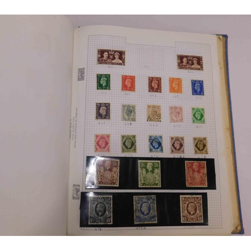 166 - GB stamps including - High values