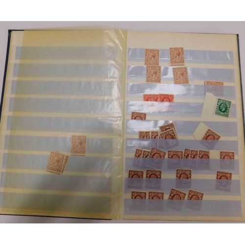 20 - Stamp album containing - Queen Victoria to George VI examples