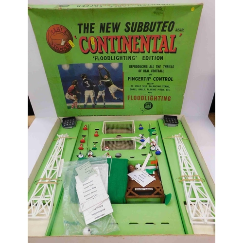 25 - Vintage - Subbuteo Continental football - flood lighting edition