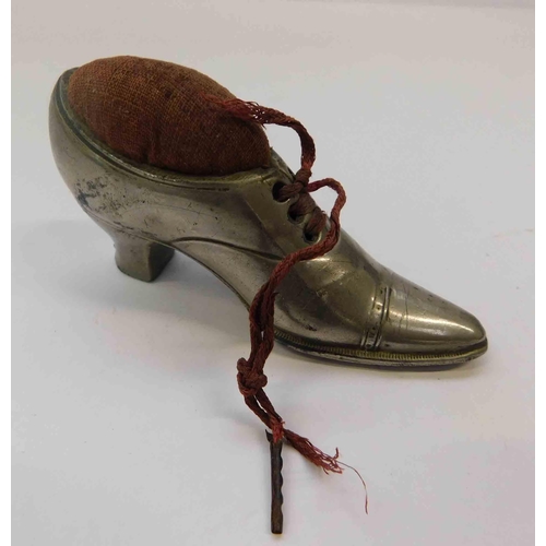 269 - Edwardian - shoe pin cushion - 3