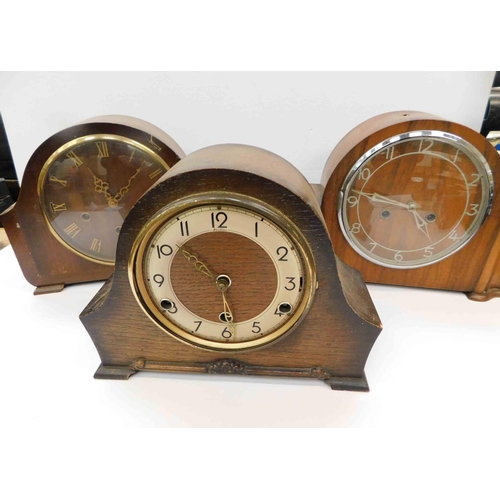 27 - Three - mantle clocks