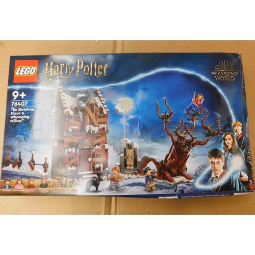 572 - 76407 Lego Harry Potter - Shak and Willow - new/unused - water damaged box