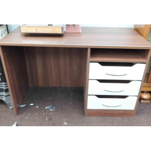 634 - New/unused three drawer desk