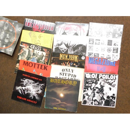 32 - Punk LPs & singles - various artists