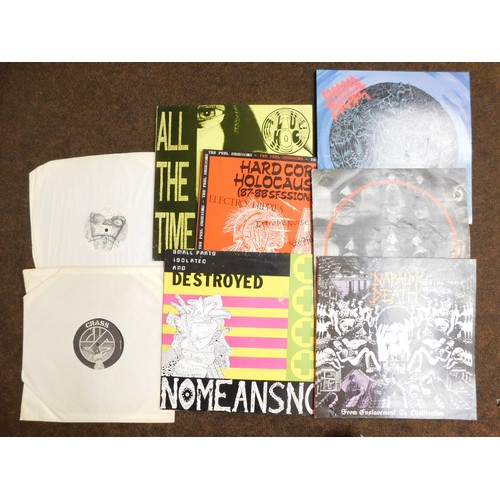 32 - Punk LPs & singles - various artists