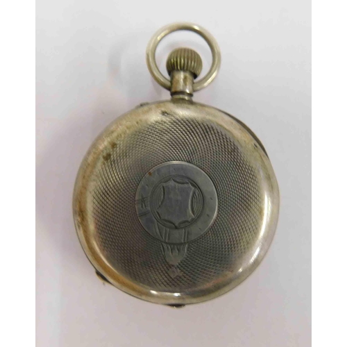 118 - Vintage - 800 standard silver cased - pocket watch