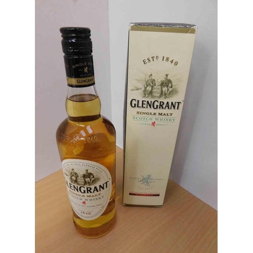 13 - Glen Grant - single malt whisky - boxed