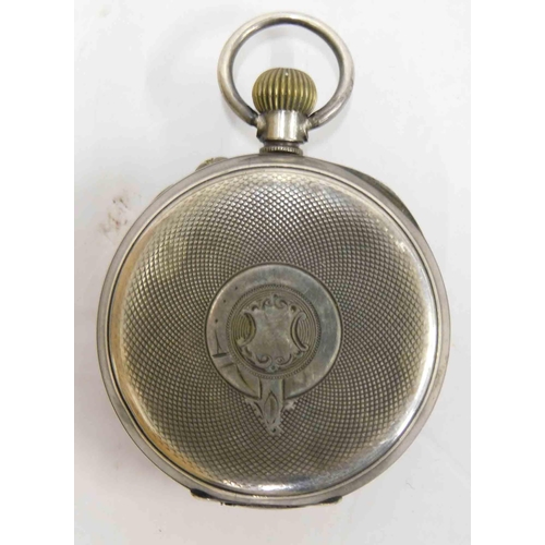 138 - 935 marked - silver cased - pocket watch