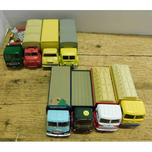 20A - Eight - Corgi trucks & loads