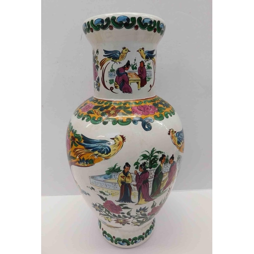 50 - Vintage oriental - ceramic vase - approx. 15