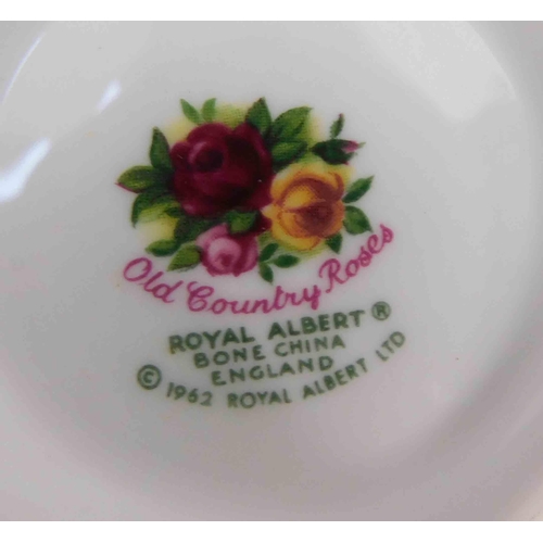 57 - Royal Albert - Old Country Roses - trio/milk jug & sugar bowl