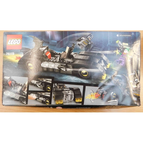 577A - New Lego (7+) Batmobile-Pursuit of the Joker (76119)-box water damaged