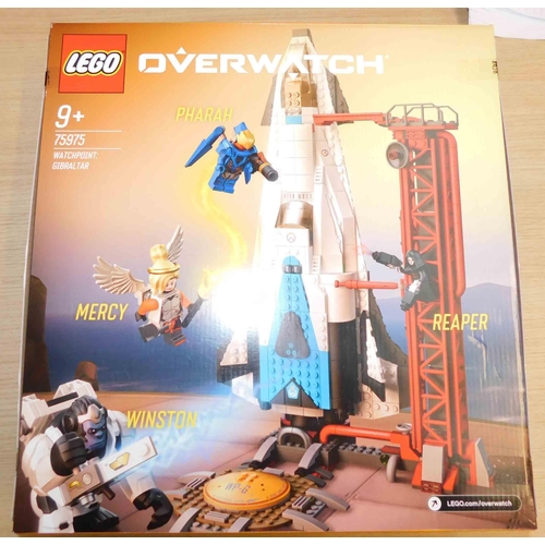 595 - Lego new and boxed Overwatch Blizzard Entertainment 75975 Watchpoint Gibraltar - 9+
*All monies go t... 