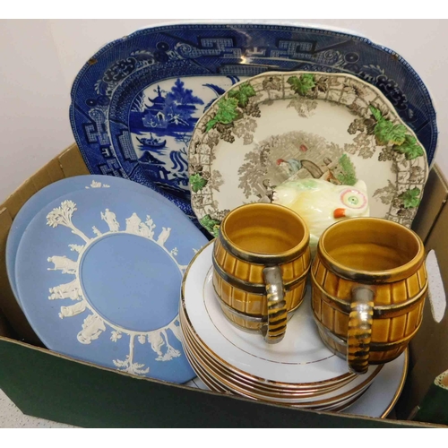 6 - Ceramics - including Wade, Spode & Wedgwood