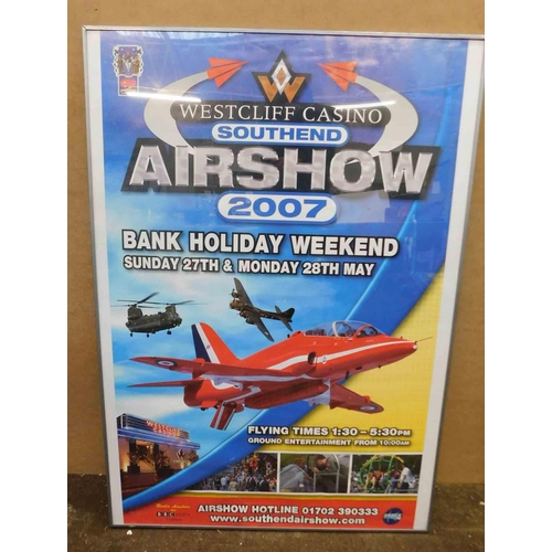 634a - Large Air show framed poster