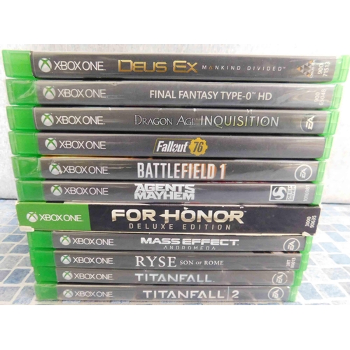 709 - 11x Xbox One games - some new and sealed