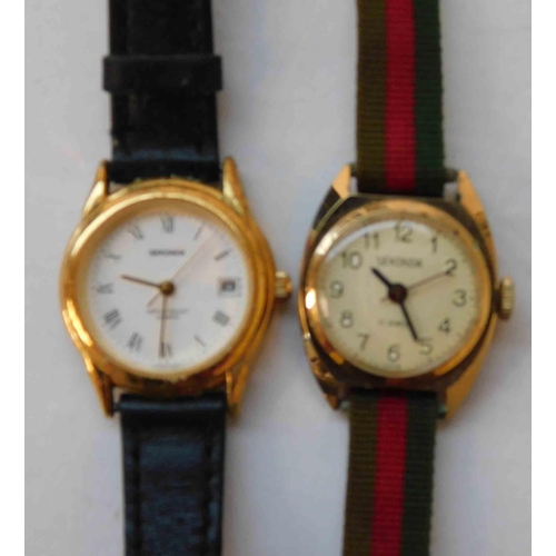 143 - Two -  Ladies Sekonda watches & loop - 10x17mm