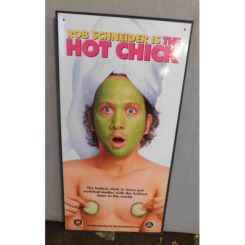 623 - The Hot Chick film poster, mounted 42