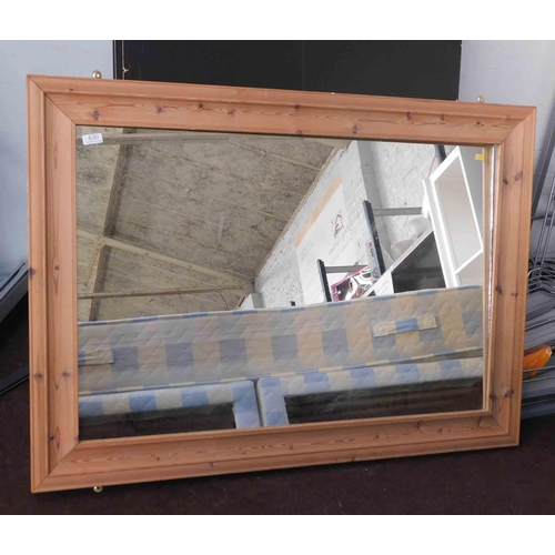 630 - Large pine mirror