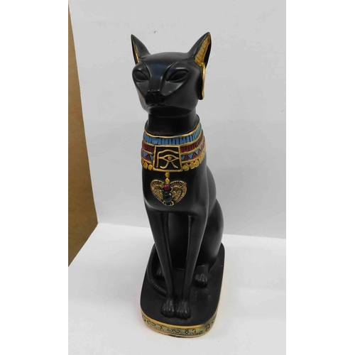 67 - Egyptian cat figure - approx. 15