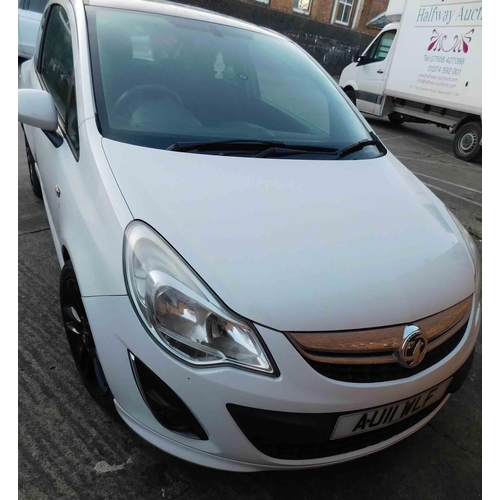 700A - Corsa Limited edition 3 door hatchback, petrol 1229cc, MOT 12/23 1 advisory, 125582 miles, 2011 firs... 