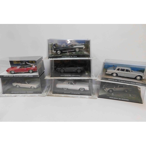 8 - Seven - Ge Fabbri/James Bond - die cast vehicles