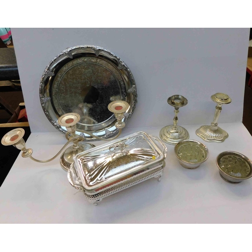 86 - Silver plated items