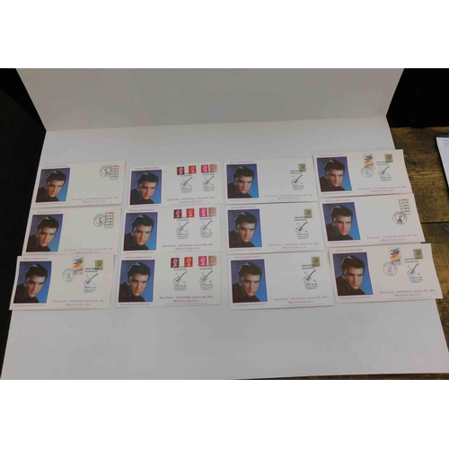 14 - Twelve - Elvis FDCs