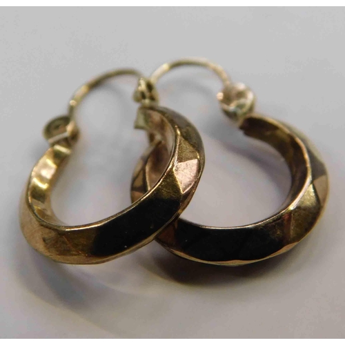 23 - 9ct Gold earrings - 1.0g