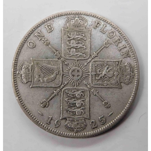 241 - 1925 dated - One Florin coin