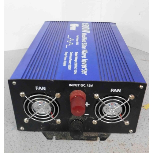 546 - Spark 1500W modified sine wave inverter - unchecked