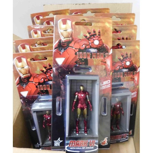 582 - Twelve new/sealed Iron Man MK V1 figures