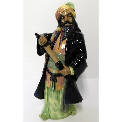 53 - Royal Doulton - Blue Beard Model No. HN2105 -  27.9cm tall - issued 1953/1992