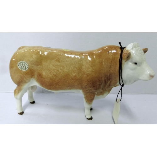 68 - Border Fine Arts - Simmental Bull - Model No. A5235