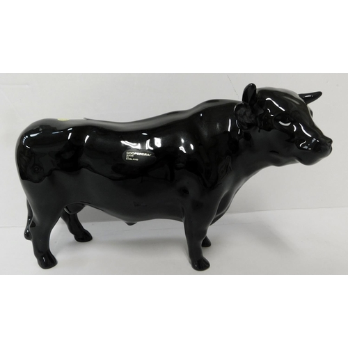 70 - Coopercraft - large black bull