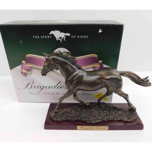 173 - The Sport of Kings - Brigadier Gerard figure - box - chip on ear