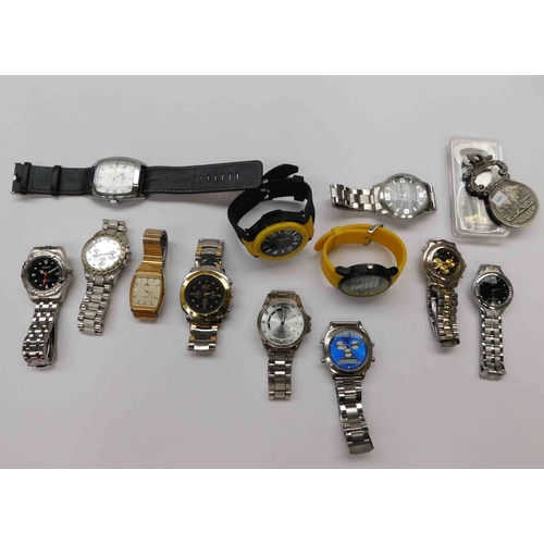 186 - Wrist watches & key rings