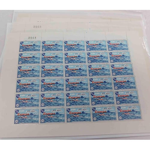 192 - Complete sheets of - Local Island stamps