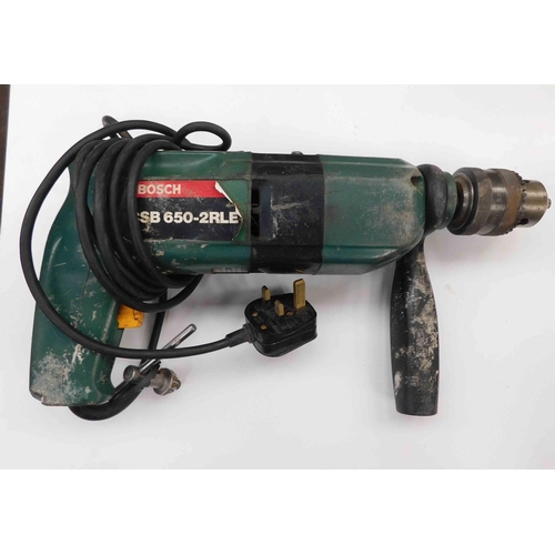 523 - Bosch 240v electric drill w/o