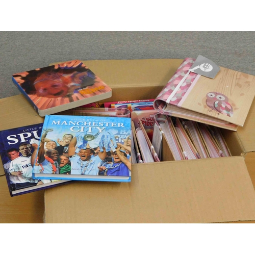 547 - Box of mixed new books